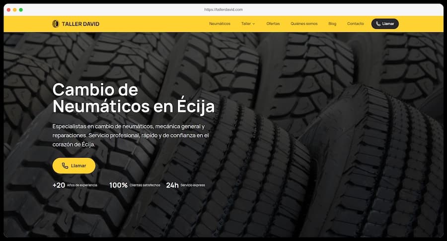 Pagina web con seo profesional - Diseño web Palma del Río